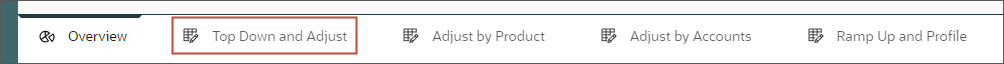Select Top Down and Adjust